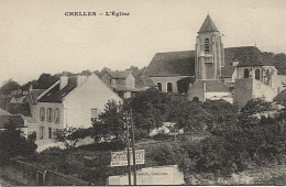 X115607 SEINE ET MARNE CHELLES L' EGLISE PUBLICITE CONTINENTAL - Chelles