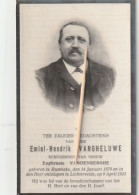 Rumbeke, Lichtervelde, 1923, Emiel Vangheluwe, Vandenberghe - Devotieprenten