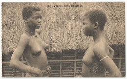 Congo Belge Carte Postale CPA Circa 1922 Ethnique Femme Jeunes Filles Bantandu Non Circulée Uncirculated - Belgian Congo