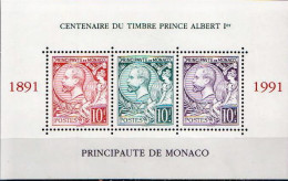 Monaco MNH SS - Stamps On Stamps