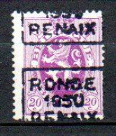 5902 Voorafstempeling Op Nr 281 - RONSE 1930 RENAIX - Positie C - Roller Precancels 1930-..