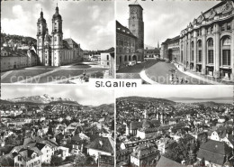 12295085 St Gallen SG Teilansichten Kirche Strassenpartie St. Gallen - Other & Unclassified