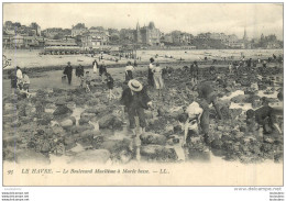 LE HAVRE LE BOULEVARD MARITIME A MAREE BASSE - Non Classés