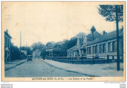 AUVERS SUR OISE LES ECOLES ET LA POSTE - Auvers Sur Oise