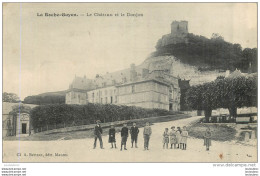 LA ROCHE GUYON LE CHATEAU ET LE DONJON - La Roche Guyon