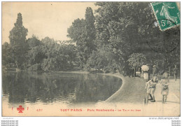 PARIS SERIE TOUT PARIS PARC MONTSOURIS - Lotes Y Colecciones