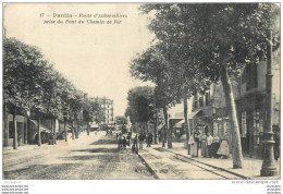 PANTIN ROUTE D'AUBERVILLIERS PRISE DU PONT DU CHEMIN DE FER - Pantin