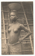 Congo Belge Carte Postale CPA Ca. 1922 Ethnique Femme Jeune Fille Bantandu (Madimba) Tatouage Non Circulée Uncirculated - Congo Belga