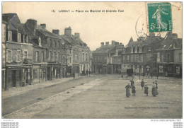 LASSAY PLACE DU MARCHE ET GRANDE RUE - Lassay Les Chateaux