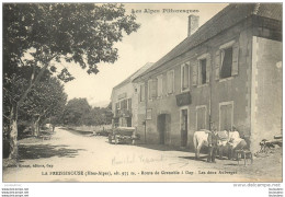 LA FREISSINOUSE ROUTE DE GRENOBLE LES DEUX AUBERGES  AVEC MARECHAL FERRANT - Otros & Sin Clasificación