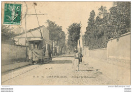 GENNEVILLIERS  AVENUE DE COLOMBES  AVEC TRAMWAY - Gennevilliers