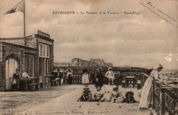 N°1670 W -cpa Zuydcoote -la Terrasse De La Taverne- - Autres & Non Classés