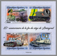 TOGO 2023 MNH WWII Battle Of Leningrad M/S – IMPERFORATED – DHQ2418 - Seconda Guerra Mondiale