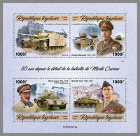 TOGO 2023 MNH WWII Battle Of Monte Cassino M/S – IMPERFORATED – DHQ2418 - Seconda Guerra Mondiale