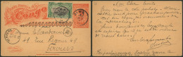 Congo Belge - EP Au Type N°34La (SBEP) + N°16 Expédié De Dima (1910) > Verviers - Postwaardestukken