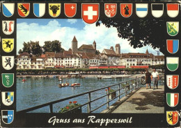 12243415 Rapperswil SG Partie Am See Wappen Rapperswil SG - Sonstige & Ohne Zuordnung