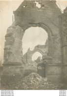 LIHONS EGLISE APRES LES BOMBARDEMENTS   PHOTO ORIGINALE 10.50 X 8 CM - War, Military