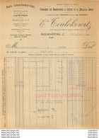 FACTURE TOULOKOWITZ AIX EN OTHE 1944 BAS ET CHAUSSETTES - 1900 – 1949