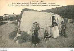 EQUIHEN ENVIRONS DE BOULOGNE SUR MER QUARTIER DES QUILLES EN L'AIR BARQUE RENVERSEE HABITATION - Sonstige & Ohne Zuordnung