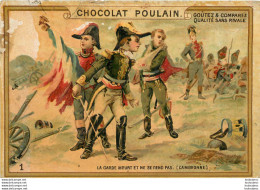 CHROMO CHOCOLAT POULAIN LA GARDE MEURT ET NE SE REND PAS - Poulain