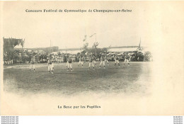 CHAMPAGNE SUR SEINE CONCOURS FESTIVAL DE GYMNASTIQUE LA BOXE PAR LES PUPILLES - Champagne Sur Seine