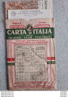 CARTA D'ITALIA DEL TOURING CLUB ITALIANO FOGLI 17 PISA R2 - Geographical Maps