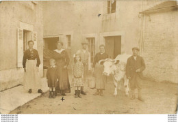 CARTE PHOTO COUR DE FERME - Farms