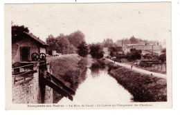 03 ALLIER DOMPIERRE SUR BESBRE La Rive Du Canal Le Couloir De Chargement Des Charbons Plan Peu Courant - Other & Unclassified