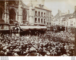 SEZANNE FETE DES EAUX 08/1902 TRIBUNE OFFICIELLE PHOTO ORIGINALE 11 X 8 CM - Lieux