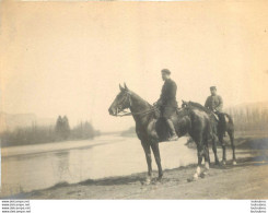 SOLDAT DU 1er DE MONTAGNE BORDS DE L'ISERE 1916  PHOTO ORIGINALE 11 X 8 CM - Guerra, Militares