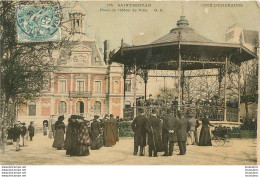 SAINT SERVAN PLACE DE L'HOTEL DE VILLE KIOSQUE ET MUSIQUE MILITAIRE - Other & Unclassified