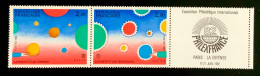 1982 FRANCE N P2200A EXPOSITION PHILATÉLIQUE INTERNATIONAL PHILEXFRANCE 82 PARIS LA DÉFENSE - NEUF** - Unused Stamps