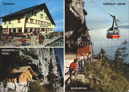 12232165 Ebenalp Ebenalp-Bahn Wildkirchli Eremiten-Huesli  Ebenalp - Autres & Non Classés