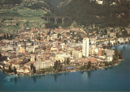 12223905 Montreux VD Fliegeraufnahme Avec Lac Leman Montreux - Autres & Non Classés