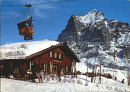 12222665 Grindelwald Bergrestaurant Firstbahn Wetterhorn Wintersportplatz Berner - Other & Unclassified
