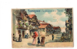 FONTARABIE Le Quartier De La Marine CHOCOLAT DE GUYENNE - Advertising