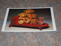 75284-      11,5 X 17 CM. CARD - BEREN / BEARS / BÄREN / OURS / ORSI / TEDDYBEARS - Bären