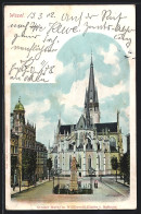 AK Wesel, Grosser Markt Mit Willibrordi-Kirche Und Rathaus  - Wesel