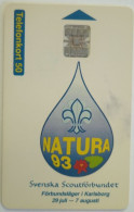 Sweden 50 Unit Chip Card - Natura 93 Waterdrop - Sweden