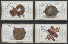 Berlin, 1987, Mi.Nr. 789-792 ** -  Ein Satz "Wohlfahrt: Gold- Und Silberschmiedekunst" - Nuovi