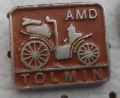 Auto Moto Club AMD Tolmin SLovenia Ex Yugoslavia Pin - Otros & Sin Clasificación