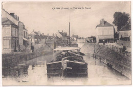 Cepoy - Vue Sur Le Canal Péniche - Sonstige & Ohne Zuordnung