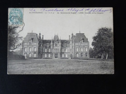 CPA Lyre, Château De La Chapelle  (belle Oblitération Cachet Caen à Mantes Sept 1904) - Sonstige & Ohne Zuordnung