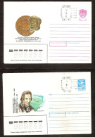 Lithuania 1992●Reprinted (Provisory) Cover●0.50 & 0.60● 2x Various - Lithuania