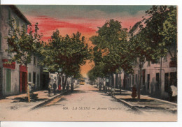 Carte Postale Ancienne La Seyne Sur Mer - Avenue Gambetta - La Seyne-sur-Mer