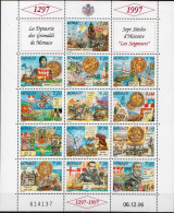 Monaco MNH Minisheet - Familles Royales