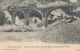 04 // ANNOT   Viaduc Du Gros Vallon  Près Saint Benoit  'entreprise Orizet Frères   Edit Foucachon - Autres & Non Classés