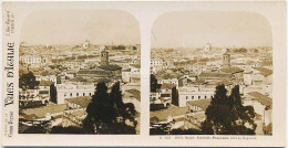 Photo Stéréoscopique 7,2x7,5cm Carte 17,2x8,9cm Vues D'Italie S. 123 - 1003 ROME. Janicule. Panorama Vers Le Capitole* - Stereoscopio