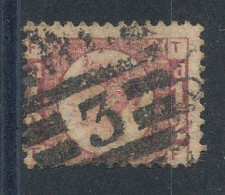 GB  N°49 Victoria 1/2p Rouge De 1870 - Usados