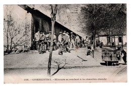 03 ALLIER COMMENTRY MINES Mineurs Se Rendant à La Chambre Chaude Plan Peu Courant - Commentry